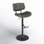 Tabouret de bar pivotant à hauteur réglable Aliane-1341354902