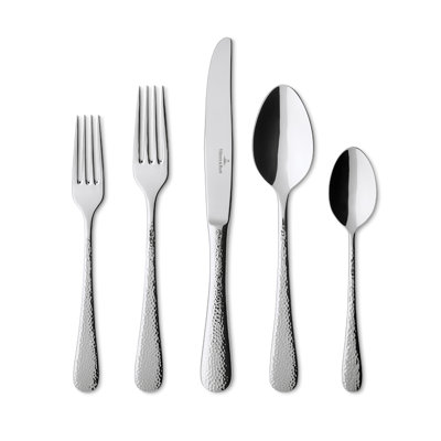 Villeroy & Boch Leandra, 40 Piece Flatware Set, Service For 8