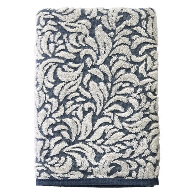 RENAN JACQUARD BATH-BLUE OXFORD
