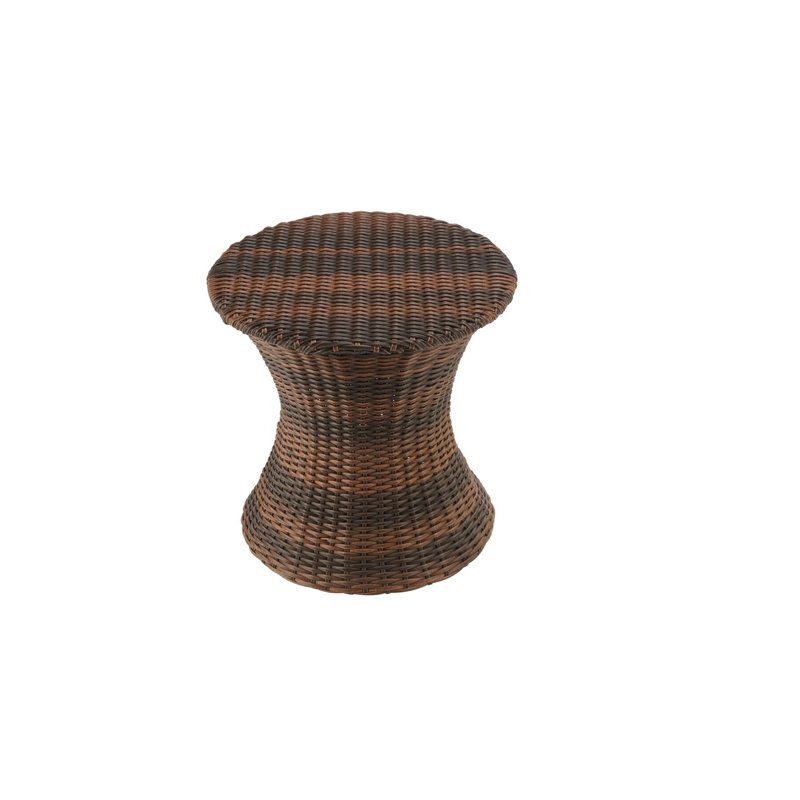 Amarn 18" Tall Frame End Table, Brown