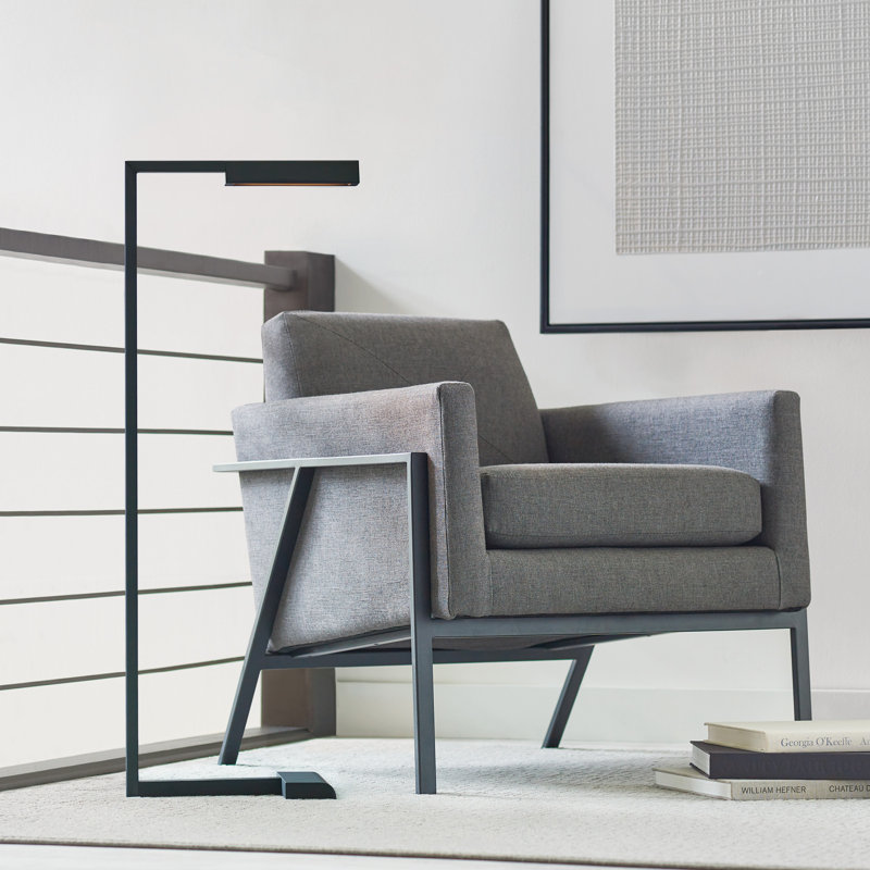 Sean Lavin Dessau Floor Lamp, Nightshade Black, 46"
