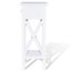 Side Table with Drawer White