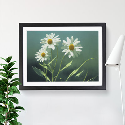 Cosmopolitan Daisy Flowers - Framed Print