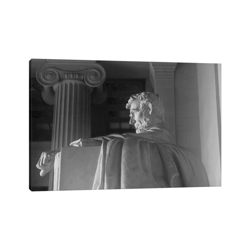 Lincoln Memorial II by Ann Hudec - Wrapped Canvas Print, 101.6 cm H x 66.04 cm W x 1.91 cm D