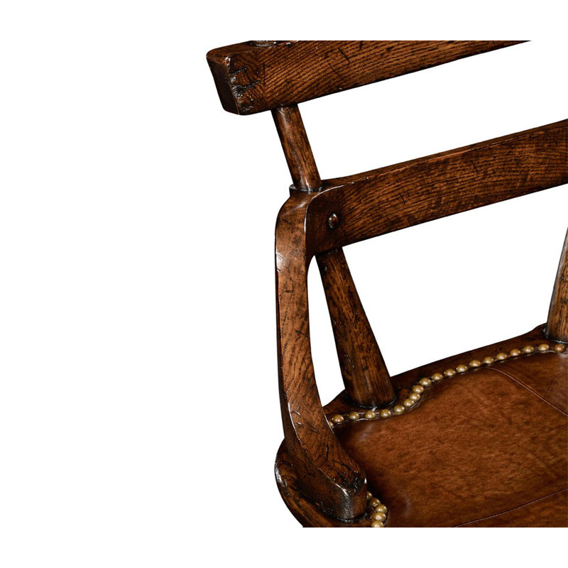 Tabouret de bar 30 po Sherwood, Chêne Tudor brun foncé, Marron foncé