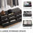 Ebern Designs Sideboard Anetha, 59" X 34" Large Buffet Anetha With Storage, Black Sideboard With 9 Drawers, Coffee Bar Anetha, Modern Entryway Storage For Living Room, Bedroom, Kitchen