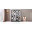 Grand lit escamotable mural avec portes de rangement-1995645156