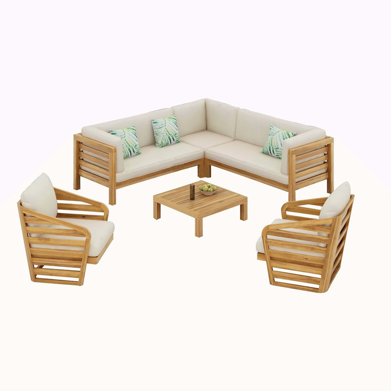 ACACIA 6-PIECE SOFA SECTIONAL SETS
