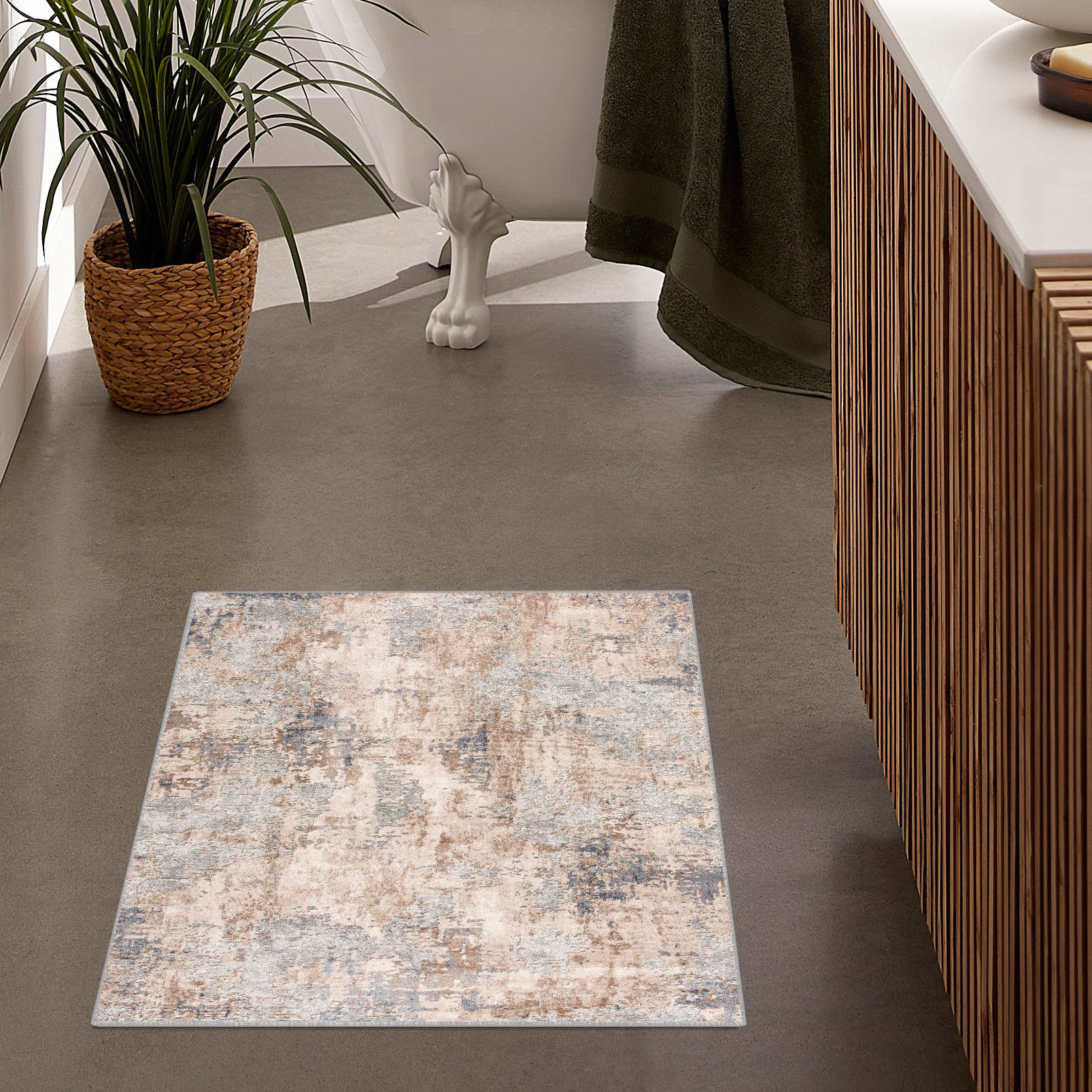 Williston Jaren Abstract Beige Area Rug & Reviews Wayfair Canada