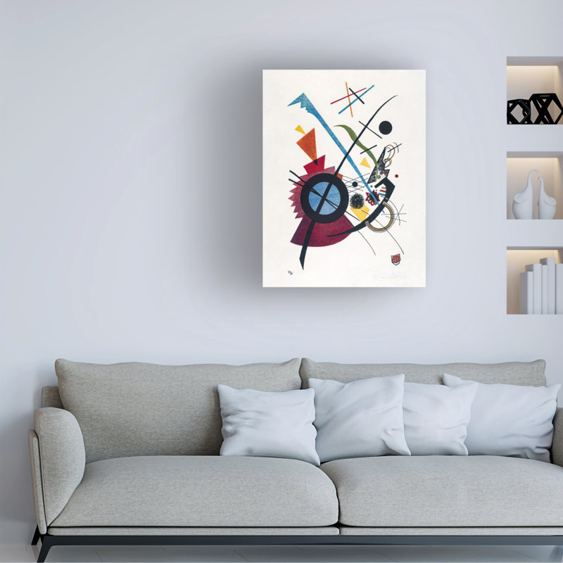 Art sur toile Violet Collection Wassily Kandinsky, H 18 po x l 24 po