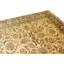 High-Quality Hand-Knotted Cream And Green Area Rug