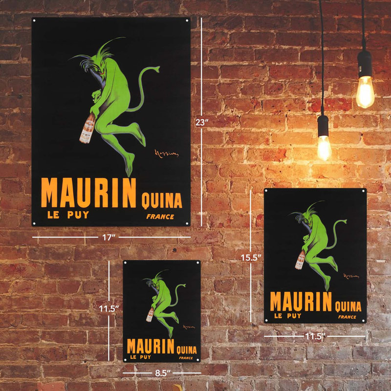 Impression sur métal par Maurin Quina, H 15,5 po x l 11,5 po x P 0,04 po