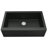Karran Farmhouse/Apron-Front Quartz Composite 34'' X 21-1/4'' Single Bowl Kitchen Sink-45011506