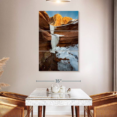Alvord Frozen Waterfall