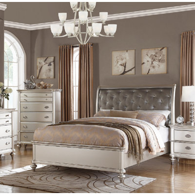 Maneeta Vegan Leather Standard Bed