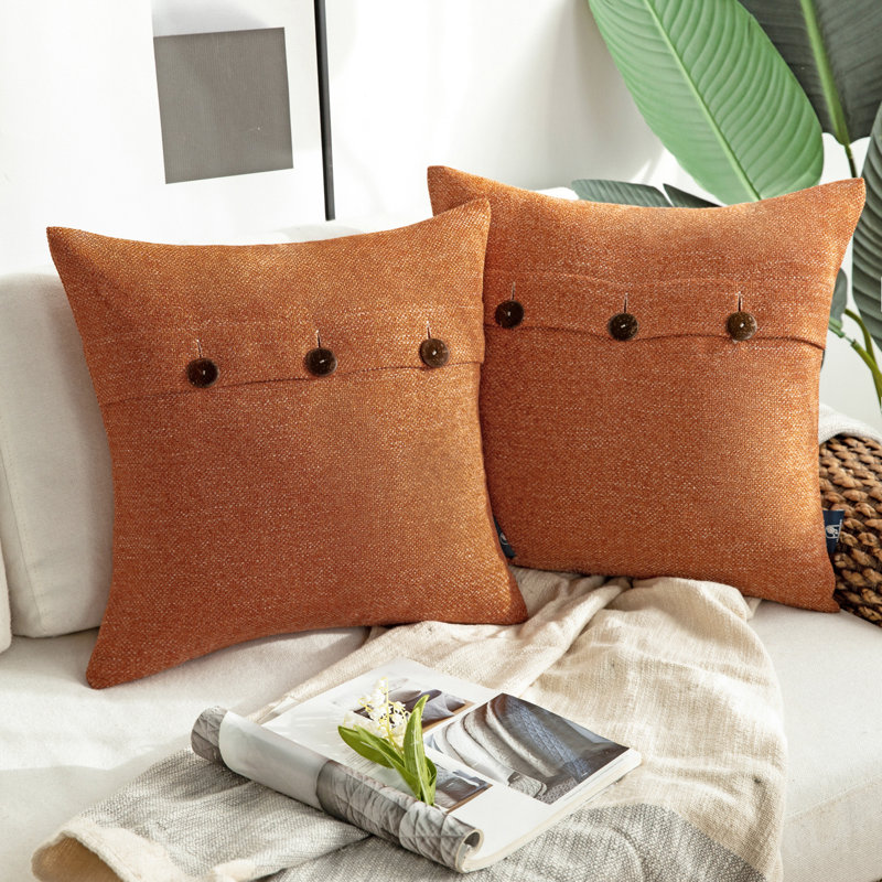 Farmhouse Polyester Pillow Cover, Lake Blue, Square, 20"H x 20"W