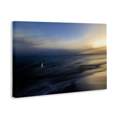 Stormy Morning Seascape Canvas, design by Peter Dulis