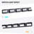 Bathroom Vanity Light - 5-Light LED, Modern Over-Mirror Bath Wall Lighting Design