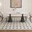 French rock dining table and chair combination