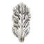 LOUIS XV KNOB WITH SMALL PLATE;-2012915115