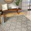 Tapis noir et crème Bosco-23233847