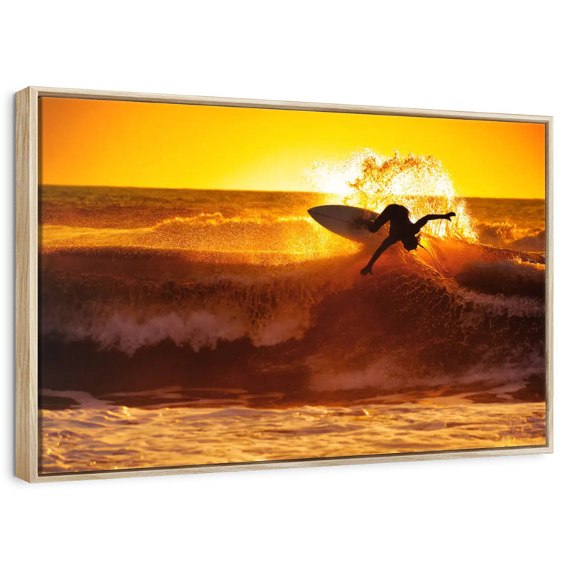 Surfboard Addict, H 21 po x l 31 po, Bois naturel