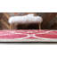 Tapis à motif géométrique rouge Molly-22439206