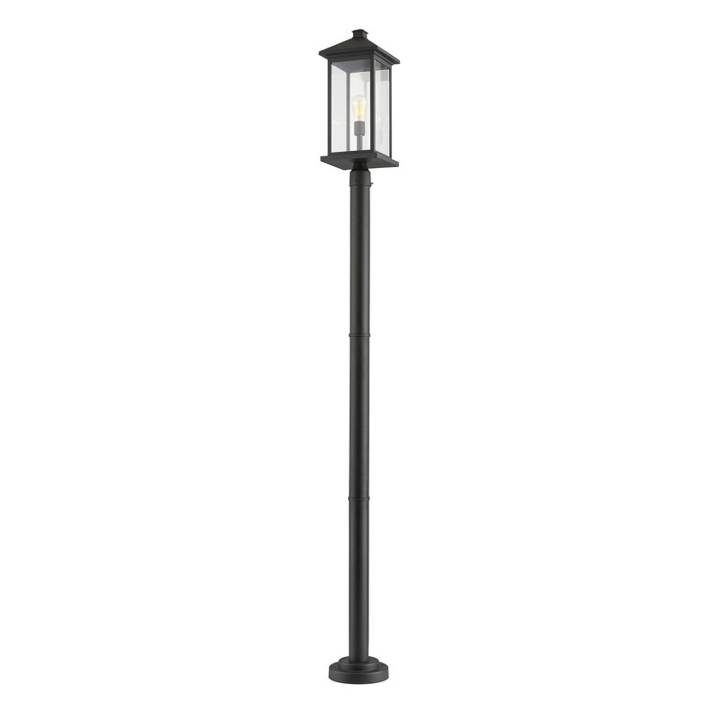 Lovette Lamp Post (Full), Oil Rubbed Bronze, 109.38" H x 9.25" W x 9.25" D