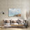  «Morning At Stone Beach» par Silvia Vassileva, art mural en verre acrylique, 36 po x 24 po