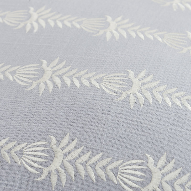 Tasha Striped Square Throw Pillow, Light Blue