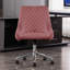 Chaise de bureau en velours Zurich-383726536-383726537
