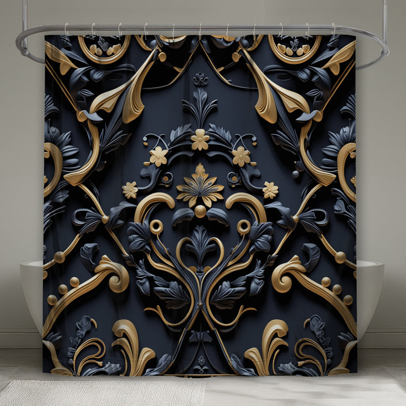 Rideaux de douche Ornate, 70in W x 72in H