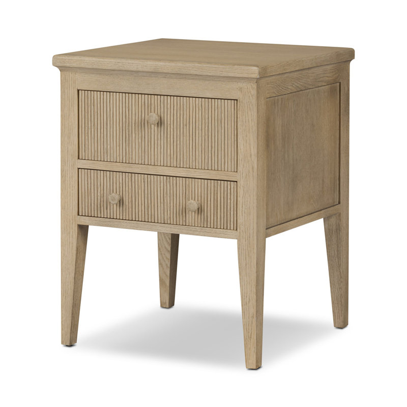Bush Nightstand, Light Weathered Oak