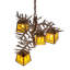 Pine Branch 4 - Light Chandelier