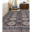 Tapis brun de haute qualité noué à la main