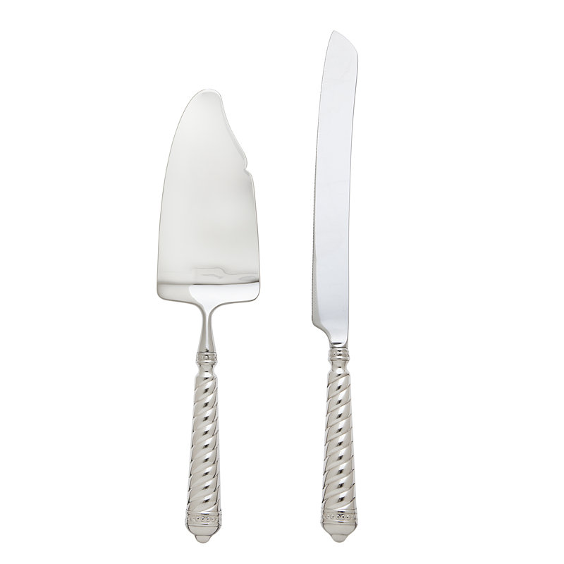 Spirale 18/10 Stainless Steel Cake Server Set
