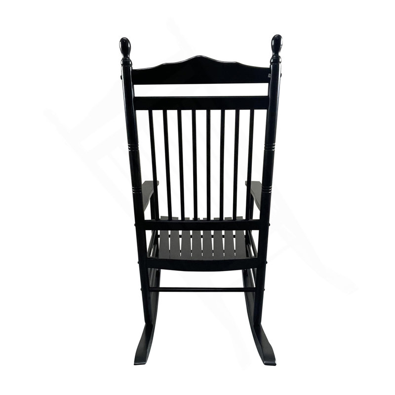 Chaise berçante balcon pour adulte - noir, Noir