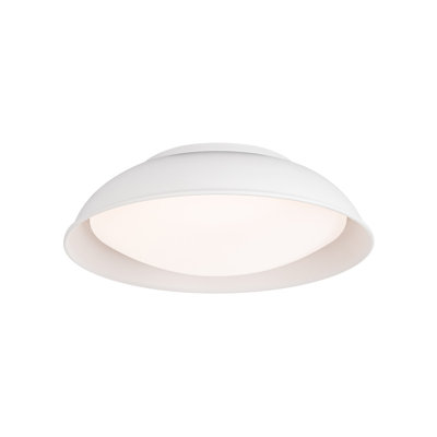 Orb Advantage 12in LED Round Flush Mount 5-CCT 2700-3000-3500-4000-5000K Selectable Color Temperature 20W 1,200 Lumens in White