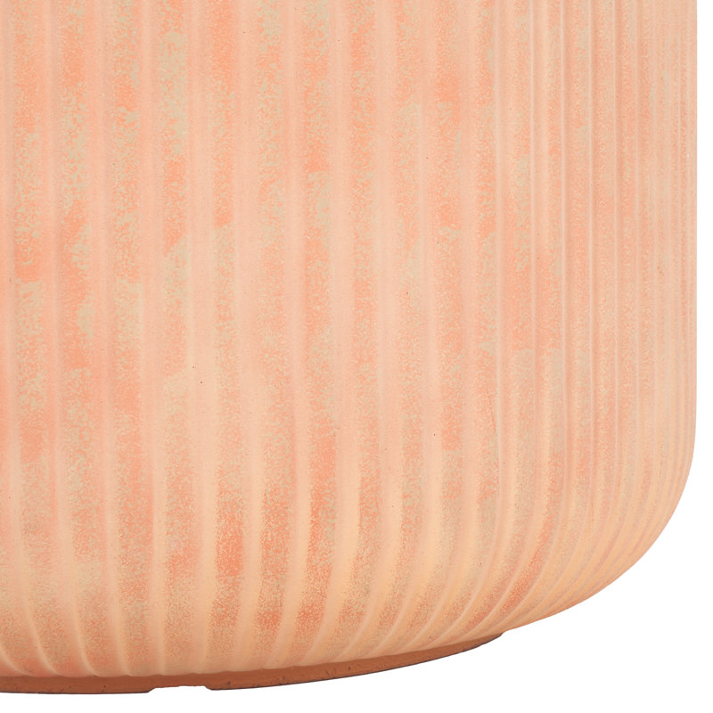 Handmade Concrete Pot Planter, Terracotta