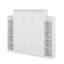 Grand lit escamotable avec tablettes et DEL-443415348