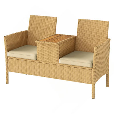 Patio Loveseat,Outdoor Patio Sofa