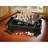 Black Black 5 in 1 - Chess, Checkers, Backgammon Table, Chinese Checkers and Dice Games