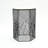 Sculptural Hexagon Marble Nesting Side Tables Set