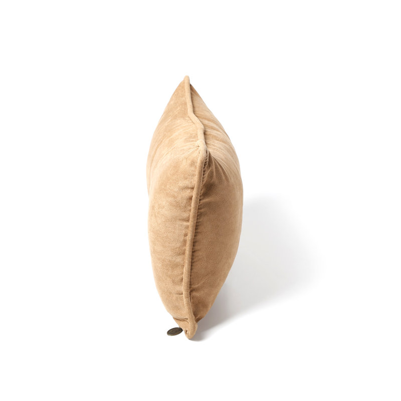 Ariatna Microsuede Reversible Throw Pillow, Cardinal Red