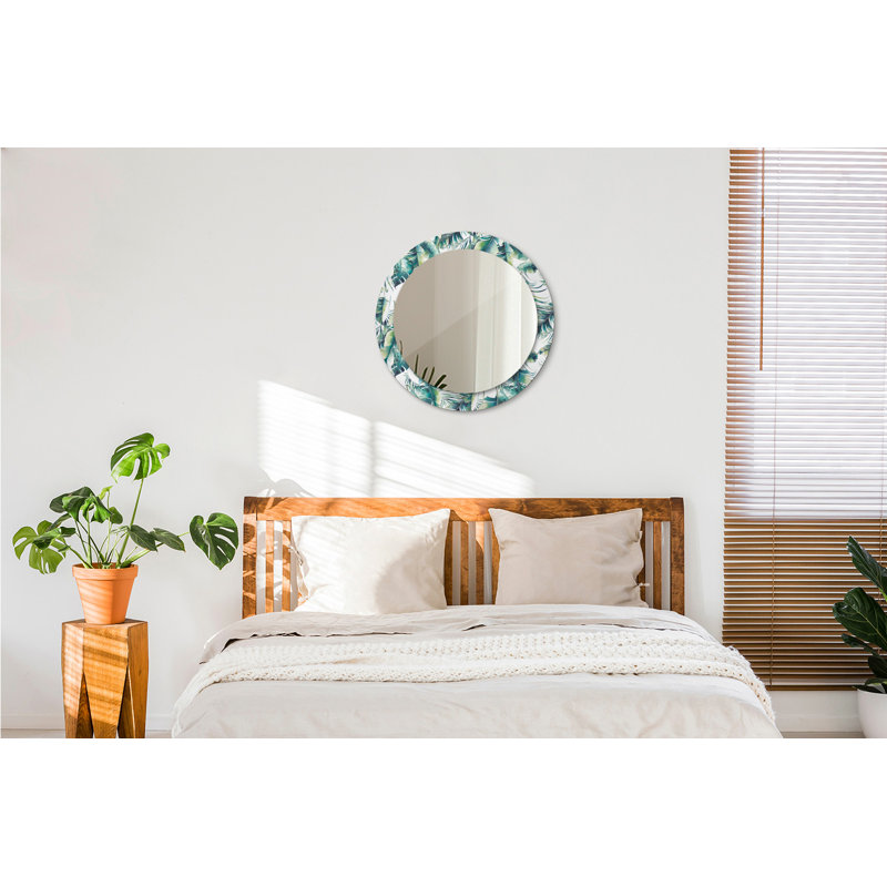 Huldar Glass Flat Wall Mirror