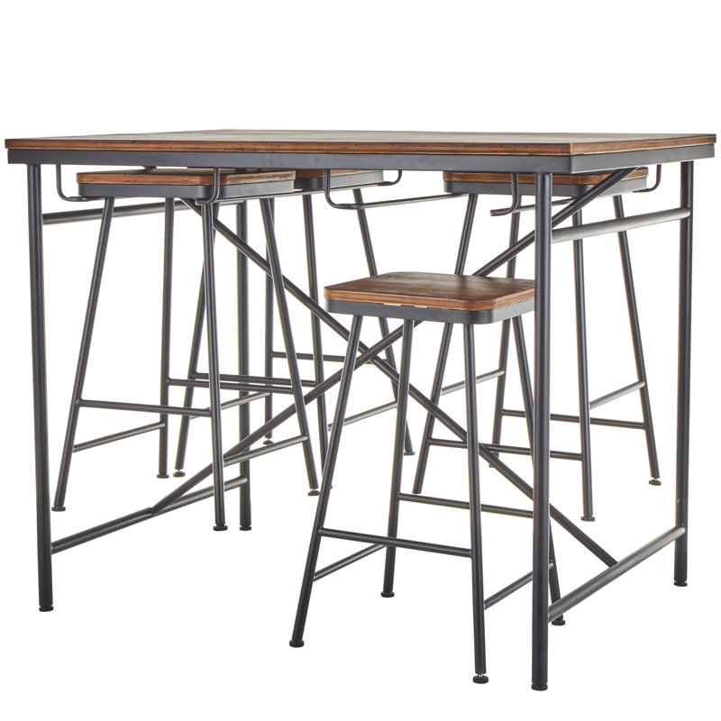 Table de salle à manger avec rangement Cole and Grey