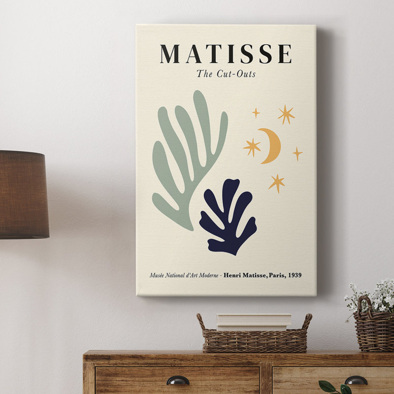 Matisse ccclxix, reproduction d'art encadrée sur mesure, galerie Cavas, H 18 po x l 12 po