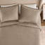 Polyester and Velvet Geometric Shapes Coverlet Set