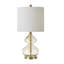 Lampe de table courbée en verre, ensemble de 2-906658235