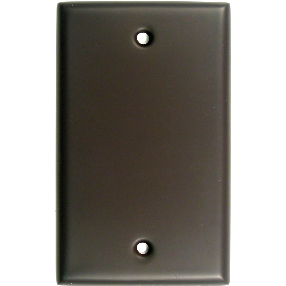 No Subject Blank Standard Wall Plate Rusticware 